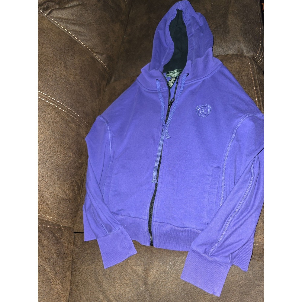 Lauren Ralph Lauren active purple sweatshirt size petite medium PM hoodie
